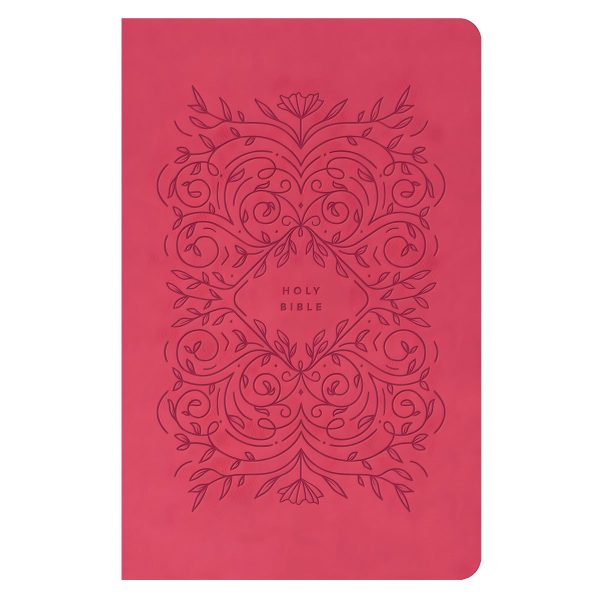 NLT Premium Gift Bible, Red Letter, Very Berry Pink Vines (Immitation Leather) - Image 16