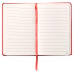 Leatherpress Coral Red Genuine African Leather Notebook - Image 24