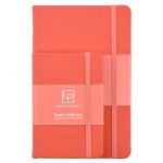 Leatherpress Coral Red Genuine African Leather Notebook - Image 26