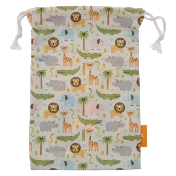 Strong And Brave Small Cotton Drawstring Bag - Joshua 1:9 - Image 8