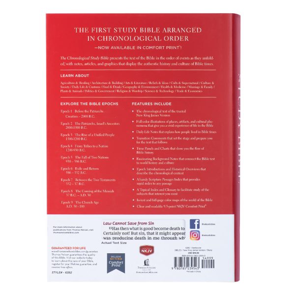 NKJV Chronological Study Bible (Comfort Print)(Hardcover) - Image 20
