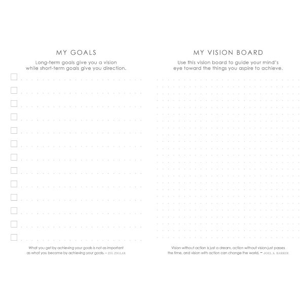 Baxter Undated Planner Purple (Durable Synthetic Fibre Flexcover) - Image 20