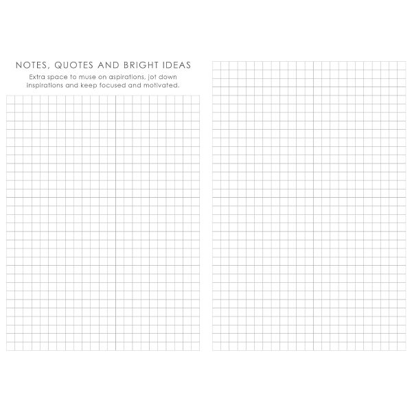 Baxter Undated Planner Purple (Durable Synthetic Fibre Flexcover) - Image 24