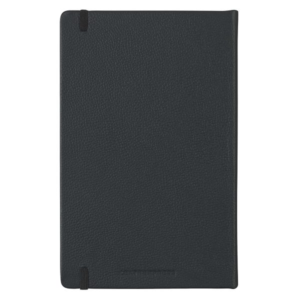 Leatherpress Midnight Black Genuine African Leather Notebook - Image 23