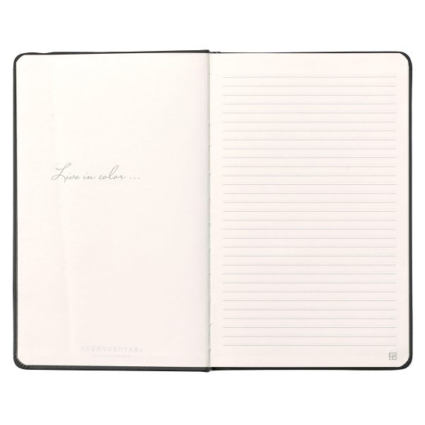 Leatherpress Midnight Black Genuine African Leather Notebook - Image 25