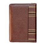 ESV Dark Brown Faux Leather Compact Bible With Zip - Image 19