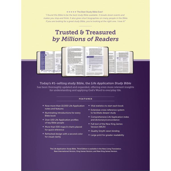 NKJV Life Application Study Bible, Third Ed, Large Print, Red Letter, Teal Blue (Immitation Leather) - Image 20