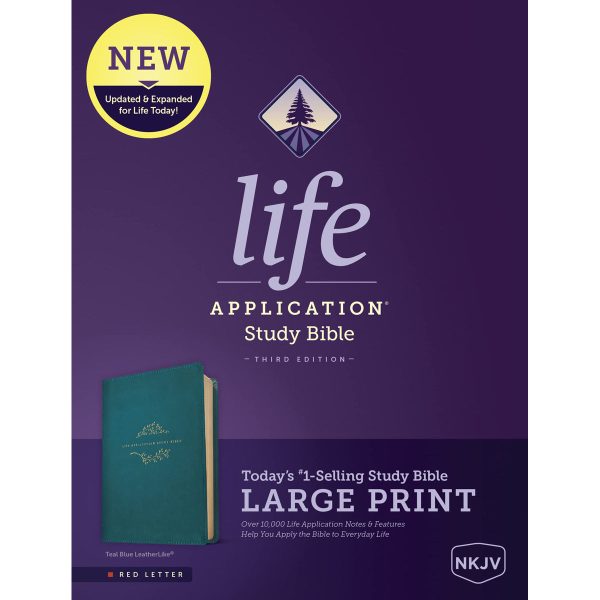 NKJV Life Application Study Bible, Third Ed, Large Print, Red Letter, Teal Blue (Immitation Leather) - Image 23