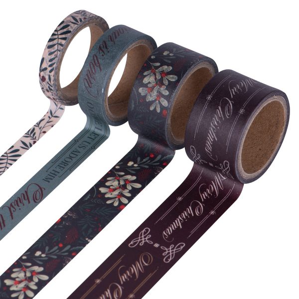 Christmas Red (Set Of 4)(Washi Tape) - Image 12