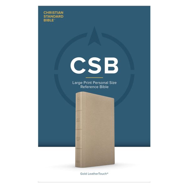 CSB Personal Size Reference Bible Large Print Gold (Imitation Leather) - Image 4