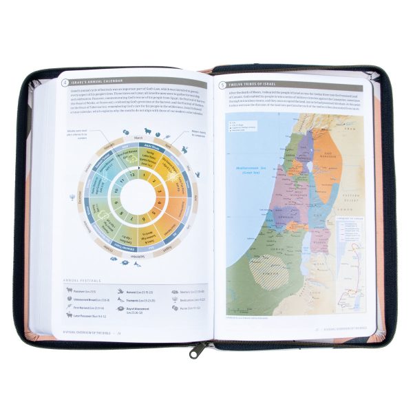 NLT Filament Thinline Reference Bible, Sunset Branches With Zip (Imitation Leather) - Image 27