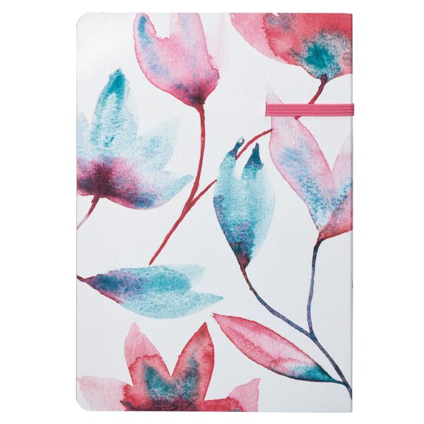 Shine Your Light Pink Petals Paperback Journal with Elastic Closure - Image 20