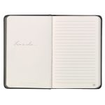 Leatherpress Midnight Black Genuine African Leather Pocket Notebook - Image 25