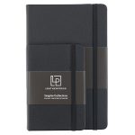 Leatherpress Midnight Black Genuine African Leather Pocket Notebook - Image 28