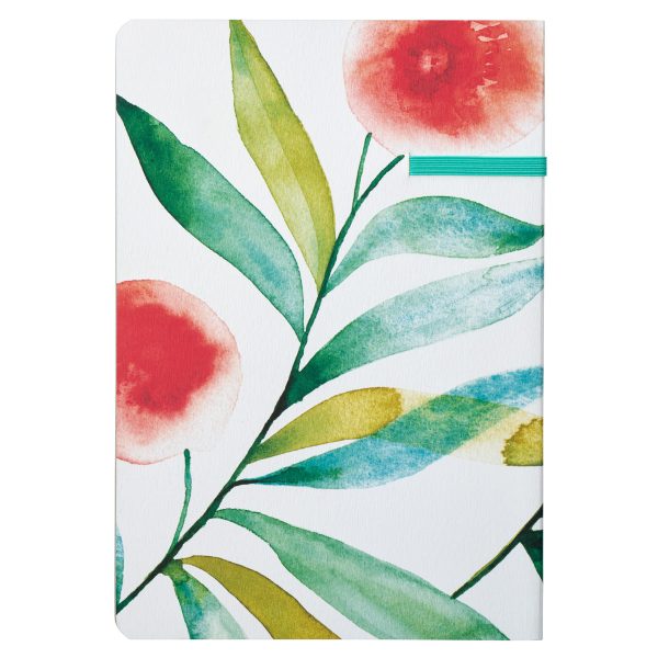 Never Give Up Ever Orange Blossoms Paperback Journal with Elastic Closure - Image 20