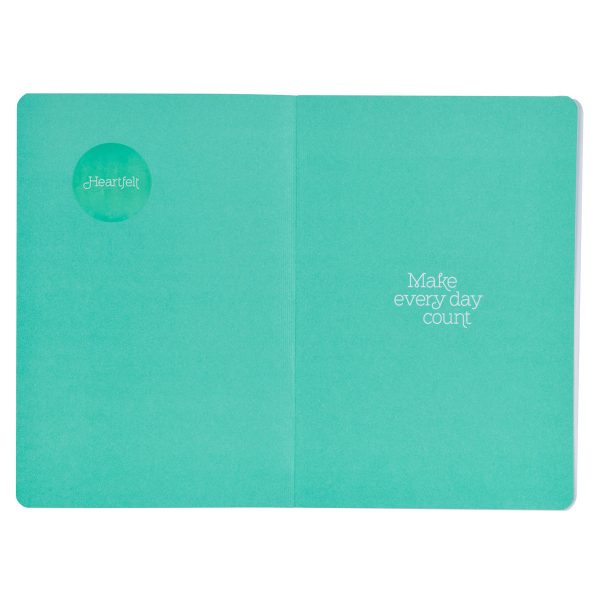 Never Give Up Ever Orange Blossoms Paperback Journal with Elastic Closure - Image 22