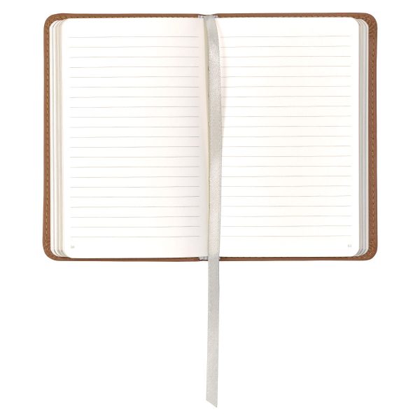 Leatherpress Biscotti Tan Genuine African Leather Pocket Journal - Image 23