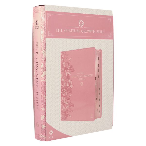 NLT Pink Faux Leather Thumb Indexed Spiritual Growth Bible - Image 16