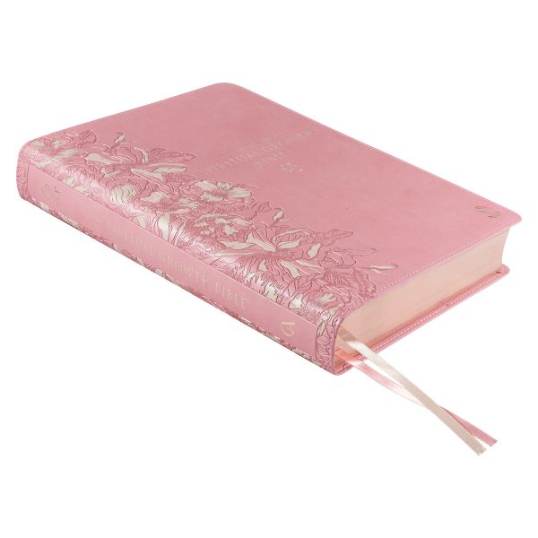 NLT Pink Faux Leather Thumb Indexed Spiritual Growth Bible - Image 17