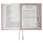 NLT Pink Faux Leather Thumb Indexed Spiritual Growth Bible - Image 19
