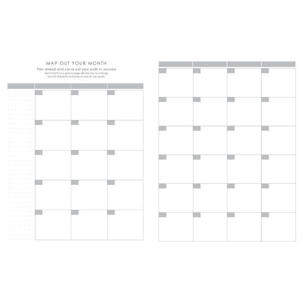 Baxter Undated Planner A4 Black (Durable Synthetic Fibre Flexcover) - Image 17