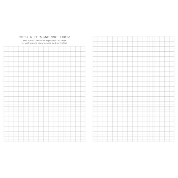 Baxter Undated Planner A4 Black (Durable Synthetic Fibre Flexcover) - Image 19