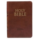 NLT Brown Faux Leather Flexcover Compact Bible - Image 21