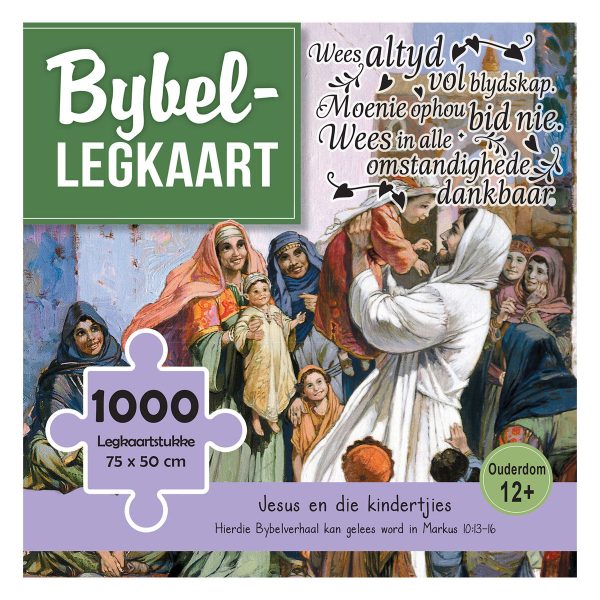 Jesus En Die Kindertjies (1000 Pieces)(Cardboard Puzzle) - Image 10