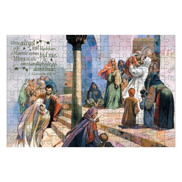 Jesus En Die Kindertjies (1000 Pieces)(Cardboard Puzzle) - Image 12