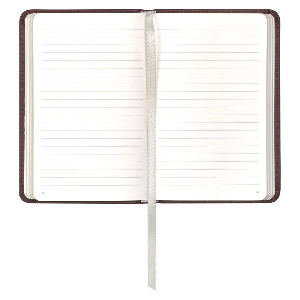 Leatherpress Cacao Brown Genuine African Leather Pocket Journal - Image 23