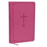 NKJV Pink Faux Leather Deluxe Gift Bible Red Letter Comfort Print - Image 11
