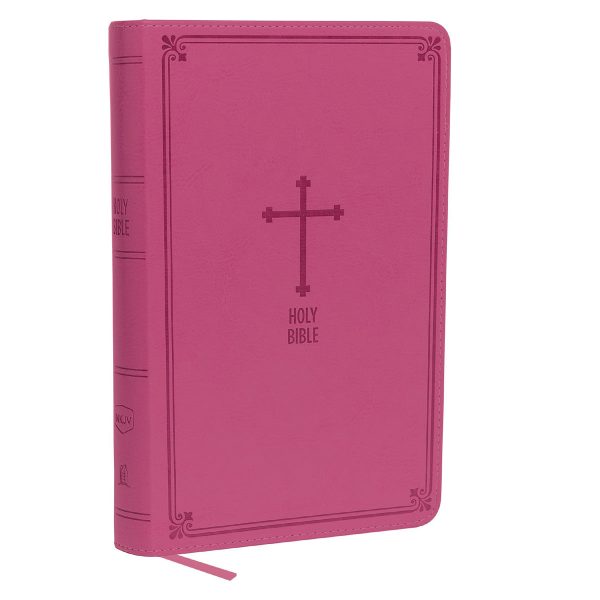 NKJV Pink Faux Leather Deluxe Gift Bible Red Letter Comfort Print - Image 11