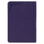 NLT Purple Faux Leather Flexcover Compact Bible - Image 21