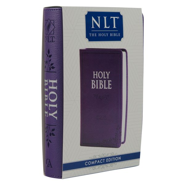 NLT Purple Faux Leather Flexcover Compact Bible - Image 22