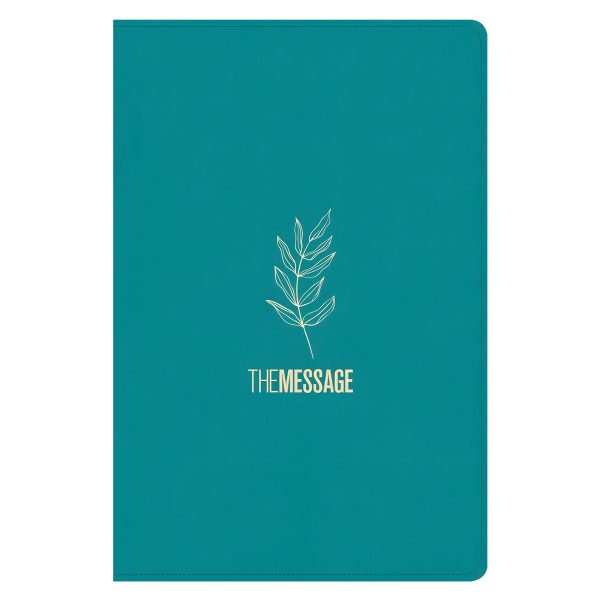 The Message Deluxe Gift Bible, Hosanna Teal (Imitation Leather) - Image 14