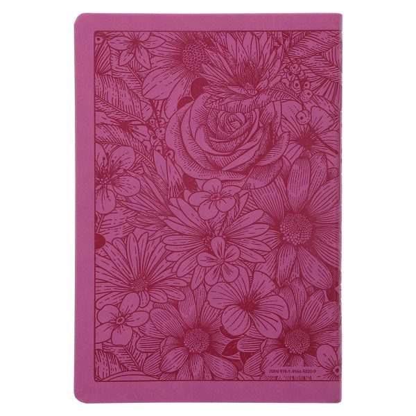 NLT Filament Premium Value Thinline Bible, Large Print, Garden Pink (Imitation Leather) - Image 20