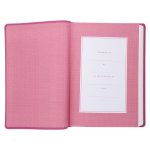 NLT Filament Premium Value Thinline Bible, Large Print, Garden Pink (Imitation Leather) - Image 23