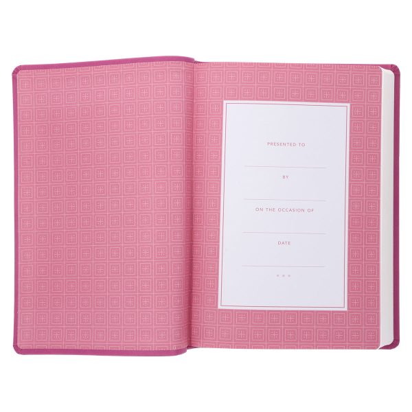 NLT Filament Premium Value Thinline Bible, Large Print, Garden Pink (Imitation Leather) - Image 23