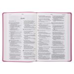 NLT Filament Premium Value Thinline Bible, Large Print, Garden Pink (Imitation Leather) - Image 24