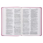 NLT Filament Premium Value Thinline Bible, Large Print, Garden Pink (Imitation Leather) - Image 25