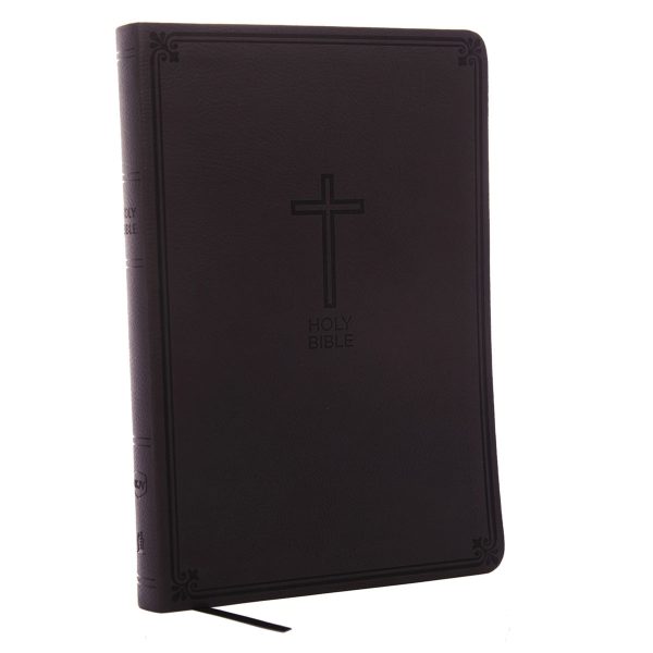 NKJV Value Thinline Large Print Red Letter Charcoal (Comfort Print)(Imitation Leather) - Image 5