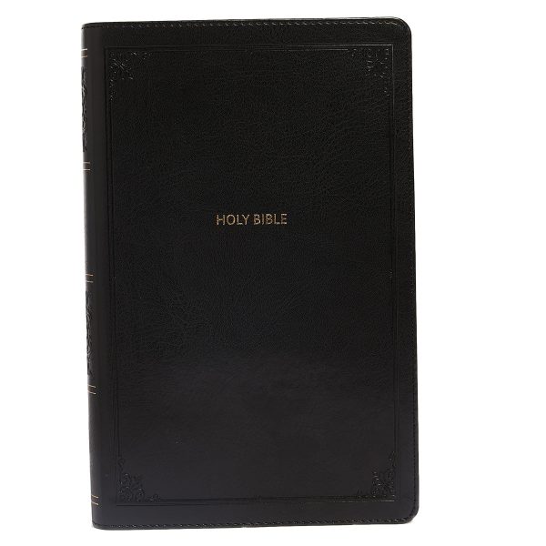 NKJV End Of Verse Personal Size Reference Bible Large Print Black (Comfort Print)(Imitation Leather) - Image 4