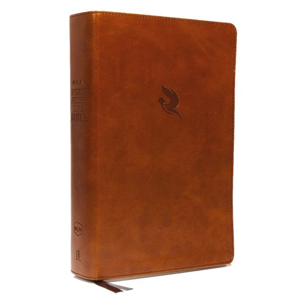NKJV Spirit Filled Life Bible Brown (Imitation Leather) - Image 5