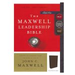 NKJV Maxwell Leadership 3rd Prem Calfskin Brown (Comfort Print)(Leather) - Image 19