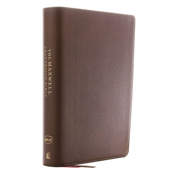 NKJV Maxwell Leadership 3rd Prem Calfskin Brown (Comfort Print)(Leather) - Image 21