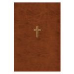 NASB Brown Imitation Leather 1995 Ed Thinline Bible Red Letter Comfort Print - Image 10