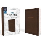 NIV Brown Faux Leather Holy Bible Soft Touch Edition Bible Comfort Print - Image 20