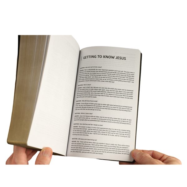 NIV Brown Faux Leather Holy Bible Soft Touch Edition Bible Comfort Print - Image 21
