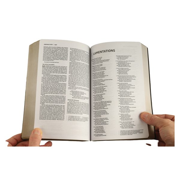 NIV Brown Faux Leather Holy Bible Soft Touch Edition Bible Comfort Print - Image 23