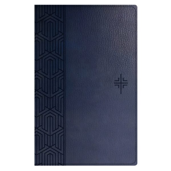 NLT Blue Faux Leather Premium Gift Bible Red Letter - Image 13